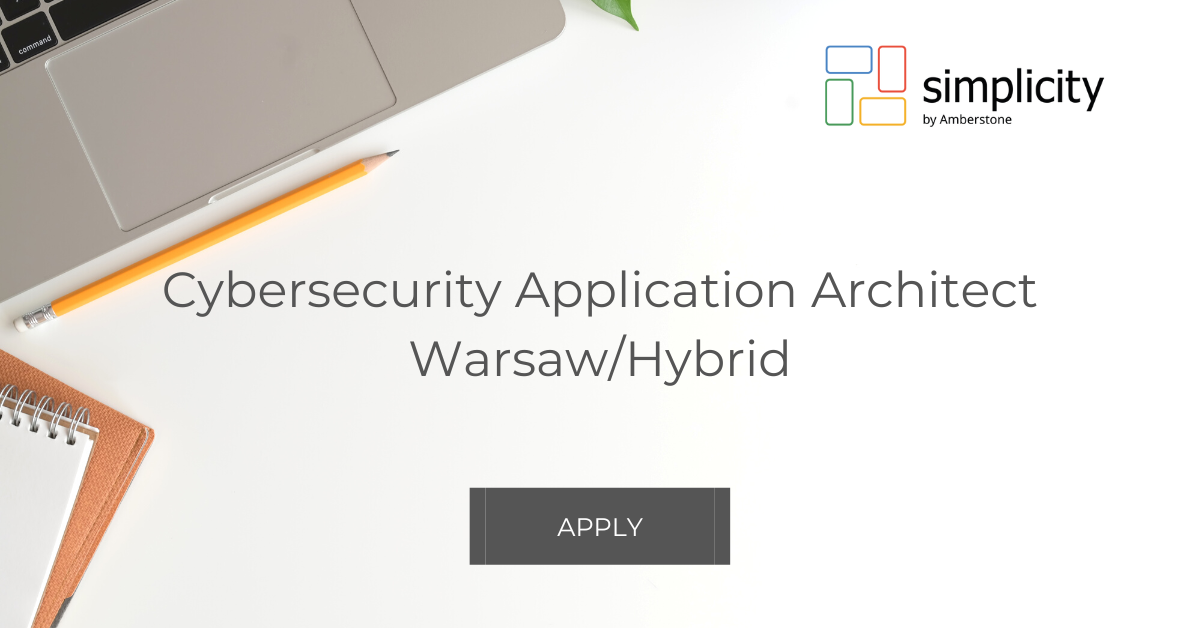 Cybersecurity Application Architect