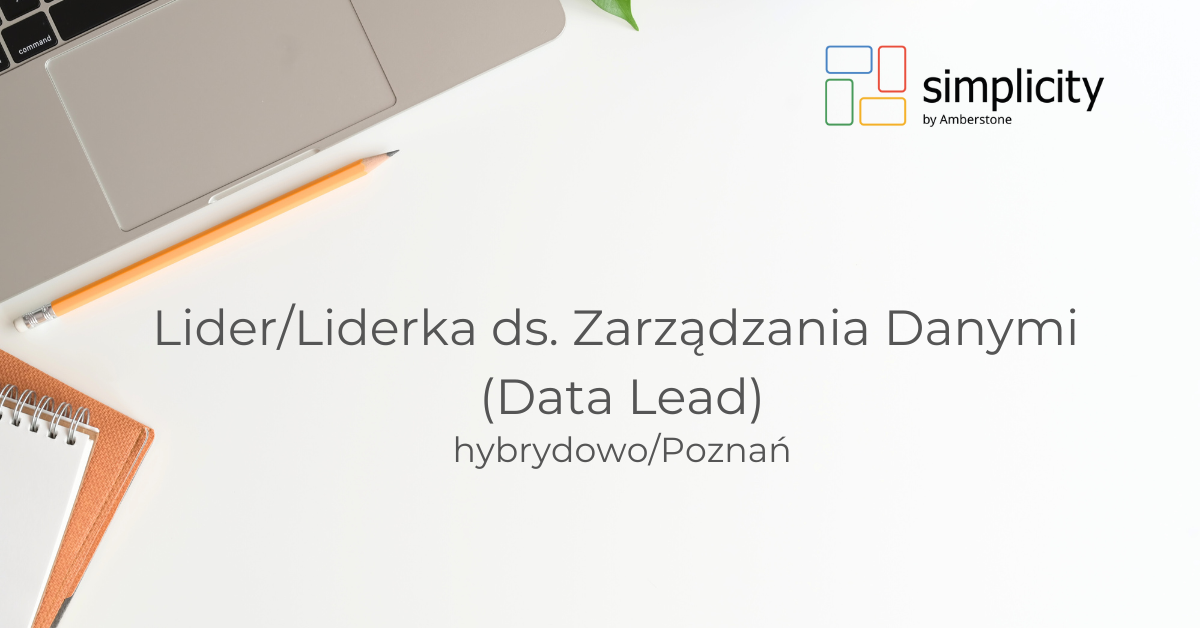 Lider/Liderka ds. Zarządzania Danymi (Data Lead)