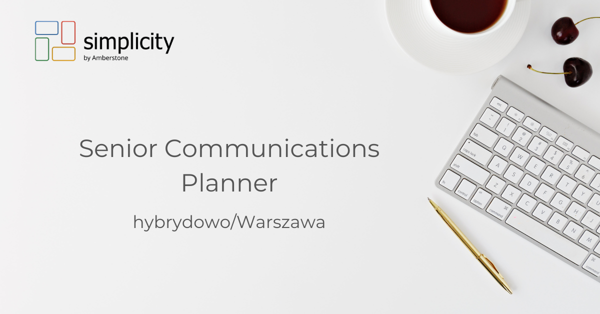 Senior Communications Planner